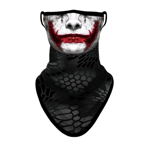 Braga Cuello Tubular para niños Personaje Joker DC Comics Superhéroe Superhero Disfraz Halloween Máscara Cara Ski Snowboard Buff Deporte 