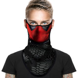 Braga Cuello Tubular para adultos Deadpool Marvel DC Marvel Comics Disfraz Halloween Máscara Cara Ski Snowboard Buff Deporte Superhéroe Superhero