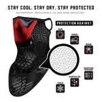 Braga Cuello Tubular para adultos Deadpool Marvel DC Marvel Comics Disfraz Halloween Máscara Cara Ski Snowboard Buff Deporte Superhéroe Superhero