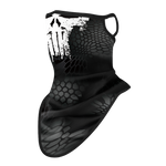 Braga Cuello Tubular para niños Alien Punisher Destructor Castigador Máscara Cara Orejeras Ski Snowboard Buff Deporte