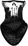 Braga Cuello Tubular para adultos Alien Punisher Destructor Vengador Castigador Máscara Cara Orejeras Ski Snowboard Buff Deporte