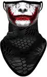 Braga Cuello Tubular para adultos Personaje Joker DC Comics Superhéroe Superhero Disfraz Halloween Máscara Cara Ski Snowboard Buff Deporte 