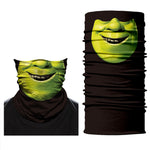 Braga Cuello Tubular para adultos Shrek Troll Verde