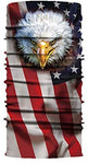 Braga Cuello Tubular Pañuelo Águila Bandera Estados Unidos Bandera EEUU para hombres