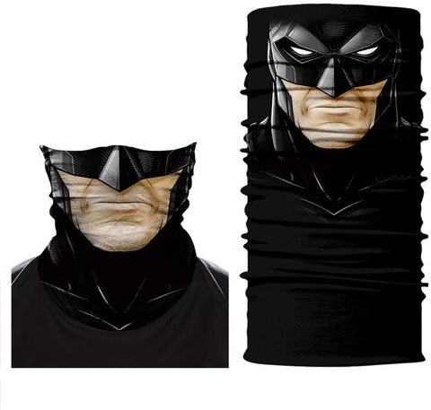 Braga Cuello Tubular Pañuelo para adultos Personaje Batman Justiciero Batman Hombre Murciélago DC Comics Superheroe