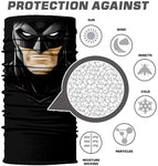 Braga Cuello Tubular Pañuelo para adultos Personaje Batman Justiciero Batman Hombre Murciélago DC Comics Superheroe