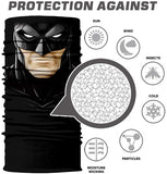 Braga Cuello Tubular Pañuelo para adultos Personaje Batman Justiciero Batman Hombre Murciélago DC Comics Superheroe