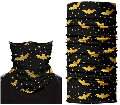 Braga Cuello Tubular para adultos Murciélagos Halloween Disfraz para halloween Carnaval