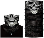 Braga Cuello Tubular para adultos Skull Skeleton Calavera Pirata Feliz Dia de Los Muertos Mexico Disfraz Halloween Máscara Cara Ski Snowboard Buff Deporte Pirate Skull