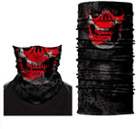 Braga Cuello Tubular para adultos Skull Skeleton Calavera Feliz Dia de Los Muertos Mexico Disfraz Halloween Máscara Cara Ski Snowboard Buff Deporte Bandera Polonia Poland Flag