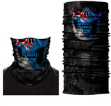 Braga Cuello Tubular para adultos Skull  Robot Skeleton Calavera Robot Feliz Dia de Los Muertos Mexico Disfraz Halloween Máscara Cara Ski Snowboard Buff Deporte Bandera Reino Unido UK Flag