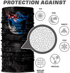 Braga Cuello Tubular para adultos Skull  Robot Skeleton Calavera Robot Feliz Dia de Los Muertos Mexico Disfraz Halloween Máscara Cara Ski Snowboard Buff Deporte Bandera Reino Unido UK Flag
