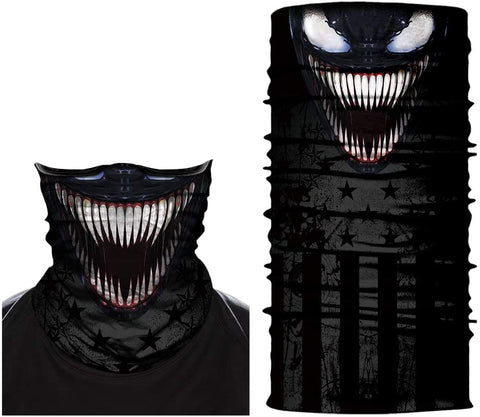 Braga Cuello Tubular Pañuelo para adultos Venom Marvel Comics Tom Hardy Spiderman