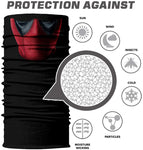 Braga Cuello Tubular Pañuelo para adultos Deadpool Marvel Comics Superheroe
