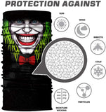 Braga Cuello Tubular para adultos buff para hombre Joker Batman DC Comics Superhéroe Villano