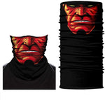 Braga Cuello Tubular para adultos buff para hombre Hellboy Hulk Rojo Ficción Comics