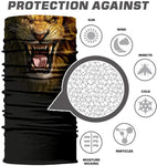 Braga Cuello Tubular para adultos Leon Animal