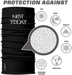 Braga Cuello Tubular para adultos Not Today Hoy No Game of Thrones Juego de Tronos HBO George RR Martin