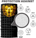 Braga Cuello Tubular para adultos Robot Personaje C3PO Star Wars la guerra de las galaxias Luke Skywalker