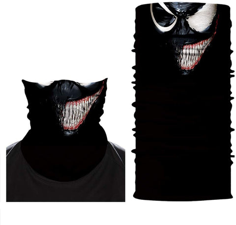 Braga Cuello Tubular Pañuelo para adultos Venom Marvel Comics Tom Hardy Spiderman