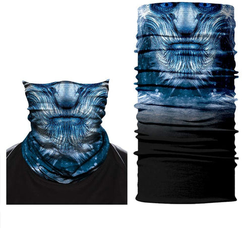 Braga Cuello Tubular Pañuelo para adultos Personaje Caminante Blanco Juego de Tronos White Walkers Game of Thrones HBO George RR Martin