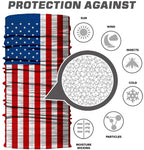 Braga Cuello Tubular Pañuelo para adultos bandera EEUU