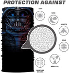 Braga Cuello Tubular Pañuelo para adultos Darth Vader Star Wars La Guerra de las Galaxias Anakin Skywalker