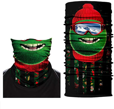 Braga Cuello Tubular para adultos buff para hombre Grinch Navidad Feliz Navidad Cuello Navideño Decoración Navideña Accesorio Navidad Ski 