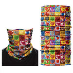Braga Cuello Tubular Pañuelo para adultos Estampado Corazón Hearts Dia de San Valentín Valentine's Day