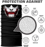 Braga Cuello Tubular para adultos Joker Batman Villano Superheroe DC Comics Payaso Fiesta Halloween Disfraz 