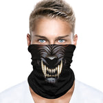 Braga Cuello Tubular para adultos Lobo Salvaje Alfa Male Teen Wolf