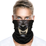 Braga Cuello Tubular para adultos Lobo Salvaje Alfa Male Teen Wolf