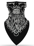 Braga Cuello Tubular para adultos Skull Skeleton Calavera Feliz Dia de Los Muertos Mexico Disfraz Halloween Máscara Cara Ski Snowboard Buff Deporte