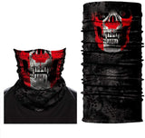 Braga Cuello Tubular para adultos Skull Skeleton Calavera Bandera Canada Canada Flag
