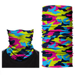 Braga Cuello Tubular Pañuelo para adultos Camuflaje Colores