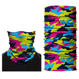 Braga Cuello Tubular Pañuelo para adultos Camuflaje Colores