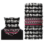 Braga Cuello Tubular para adultos decoración dibujos elefantes animales