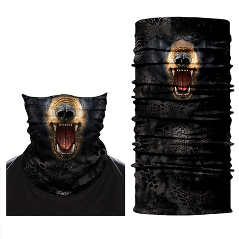 Braga Cuello Tubular para adultos Oso Animal