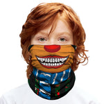 Braga Cuello Tubular para niños Reno Navidad Felices Fiestas