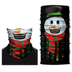 Braga Cuello Tubular para adultos Snowman Muñeco De Nieve Navidad Felices Fiestas 